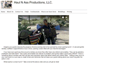 Desktop Screenshot of haulnassproductions.com